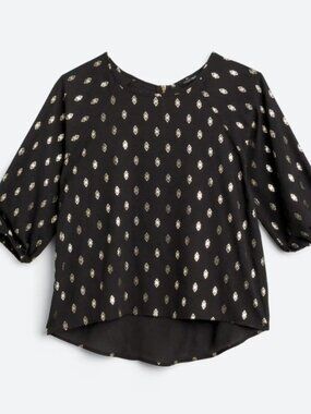 Papermoon Elegant Black Women's Top -Stitch Fix